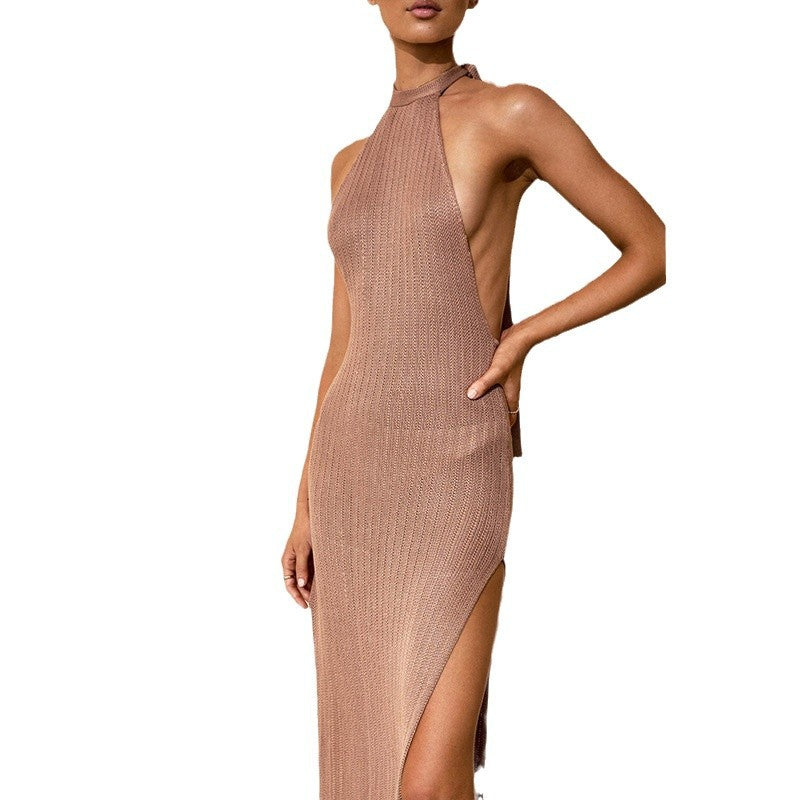 Damen elegantes gehäkeltes Strandkleid Drune