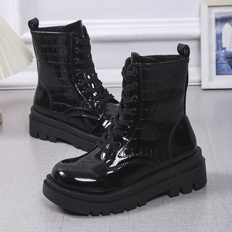 Damen Trendige Statement-Stiefel im modernen Design Drune