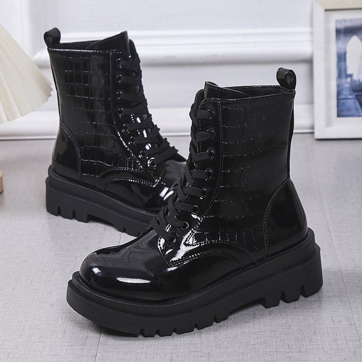 Damen Trendige Statement-Stiefel im modernen Design Drune