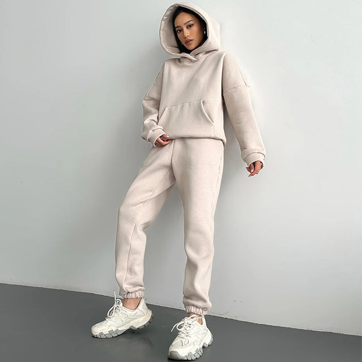 Damen Comfort-Wellness-Hoodie-Set Drune