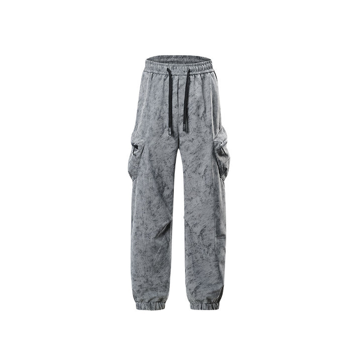 Damen Übergangs‑Cargohose im Vintage‑Wash mit elastischem Komfortbund und Multifunktionsseitenstaschen Drune