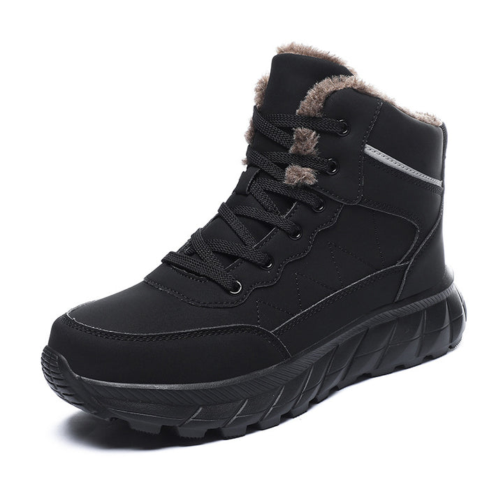 Damen Hohe Winterstiefel mit kuscheligem Futter und griffiger Sohle Drune