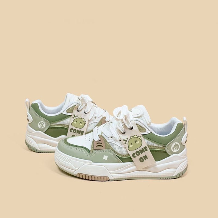 Damen Sportliche Sneaker mit trendigem Design und flexibler Sohle Drune