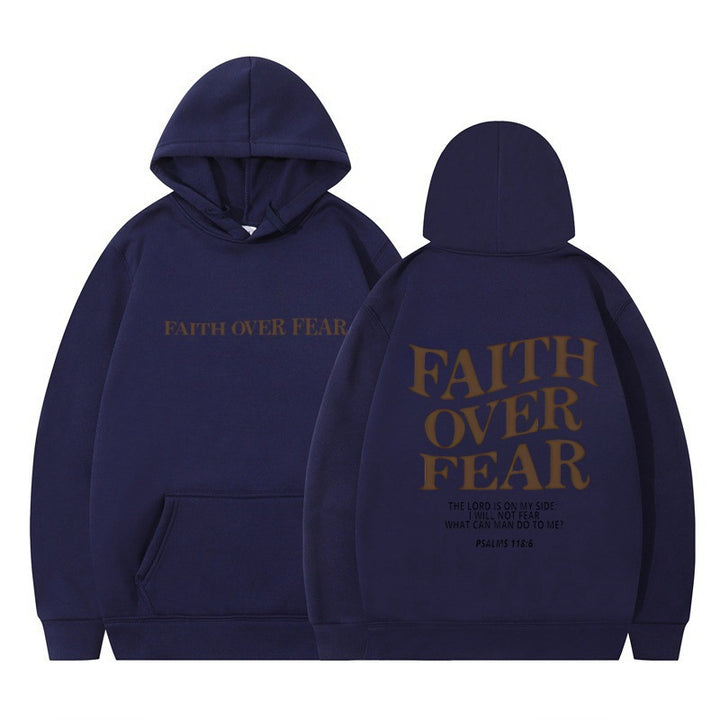 Damen Kapuzenpullover mit inspirierendem Schriftzug und hochwertiger Baumwolle Drune