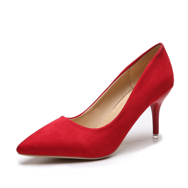 Damen nan spitze Court-Pumps mit schlankem Stilettoabsatz und gepolsterter Komfortinnensohle Drune