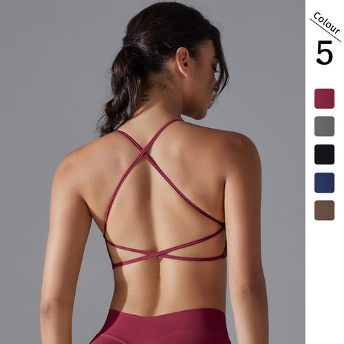 Damen Sport-Bustier mit elegantem Rückenausschnitt und atmungsaktiver Passform Drune