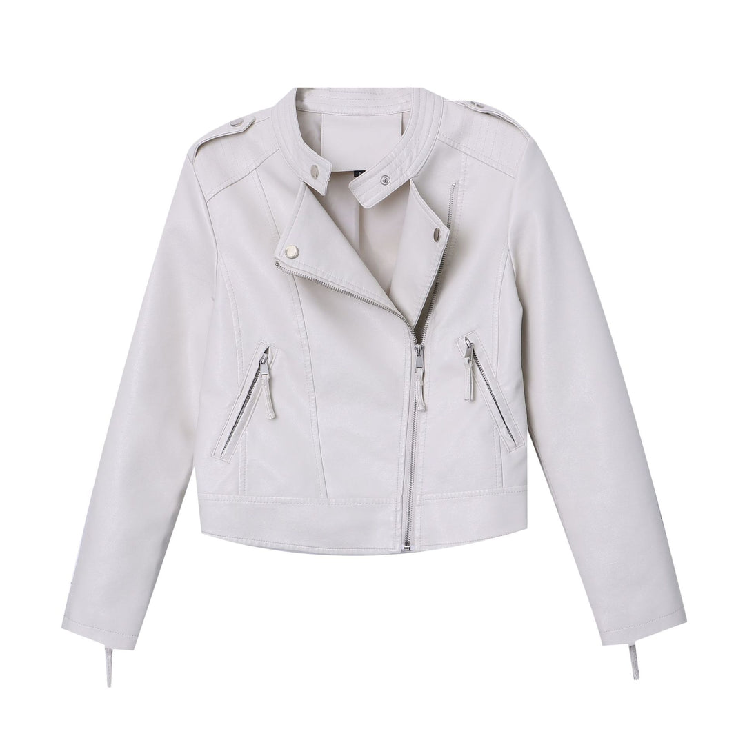 Damen Modische Bikerjacke Drune