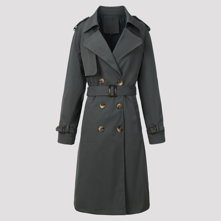 Damen moderner Trenchcoat Drune