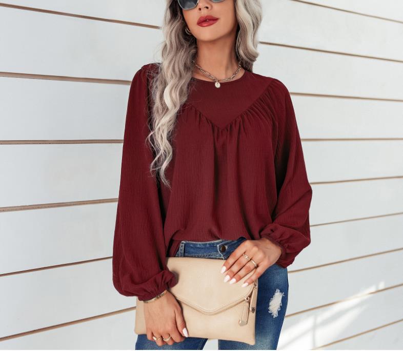 Damen Elegante und lässige Bluse Drune
