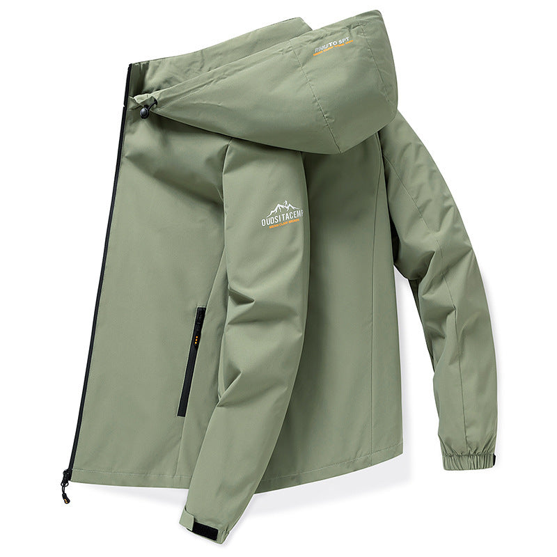 Herren Wasserdichte Outdoorjacke Drune