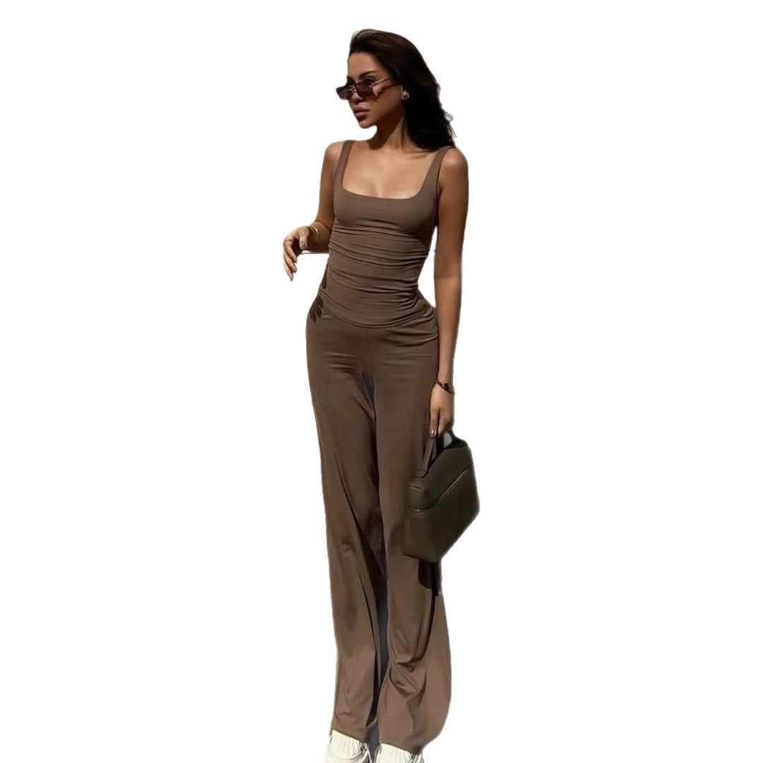Damen Set bestehend aus Top und weit geschnittenen Hosen Drune