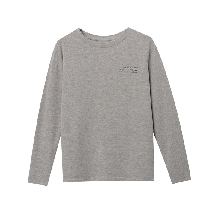 Damen lässiges Longsleeve Oberteil Drune