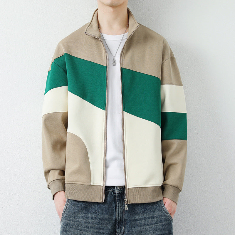 Herren zeitgemäße Sportjacke Drune