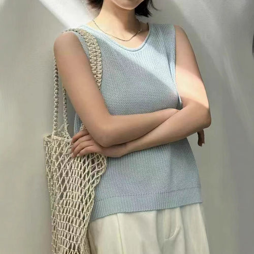 Damen lässiges Stricktop Drune