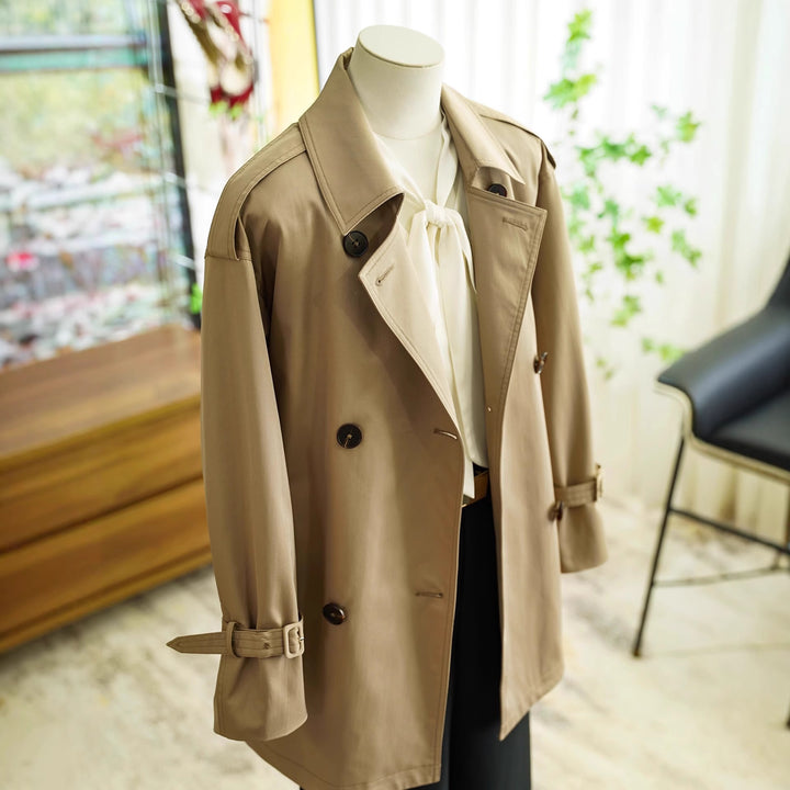 Damen Elegante und lässige Trenchjacke Drune