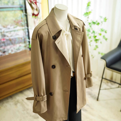 Damen Elegante und lässige Trenchjacke Drune