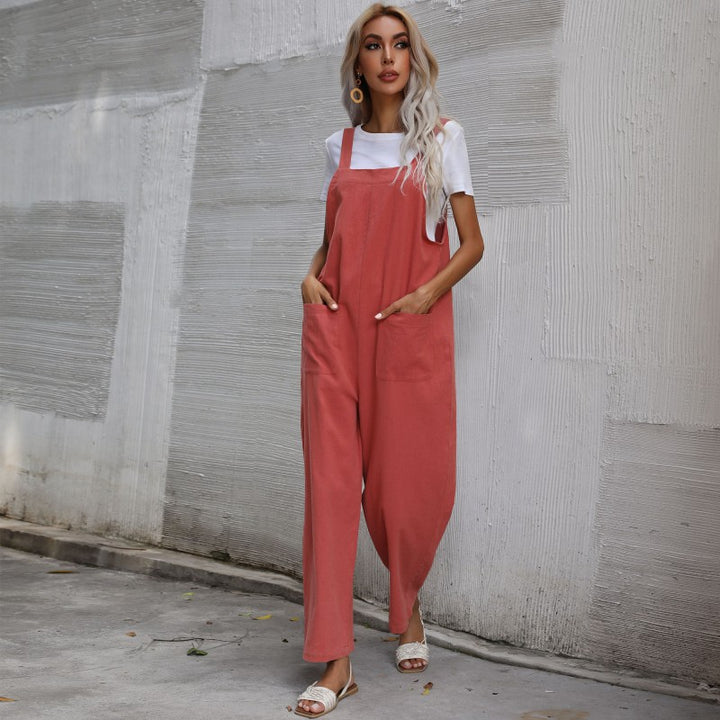 Damen Latzhose mit praktischen Taschen und bequemer Passform Drune