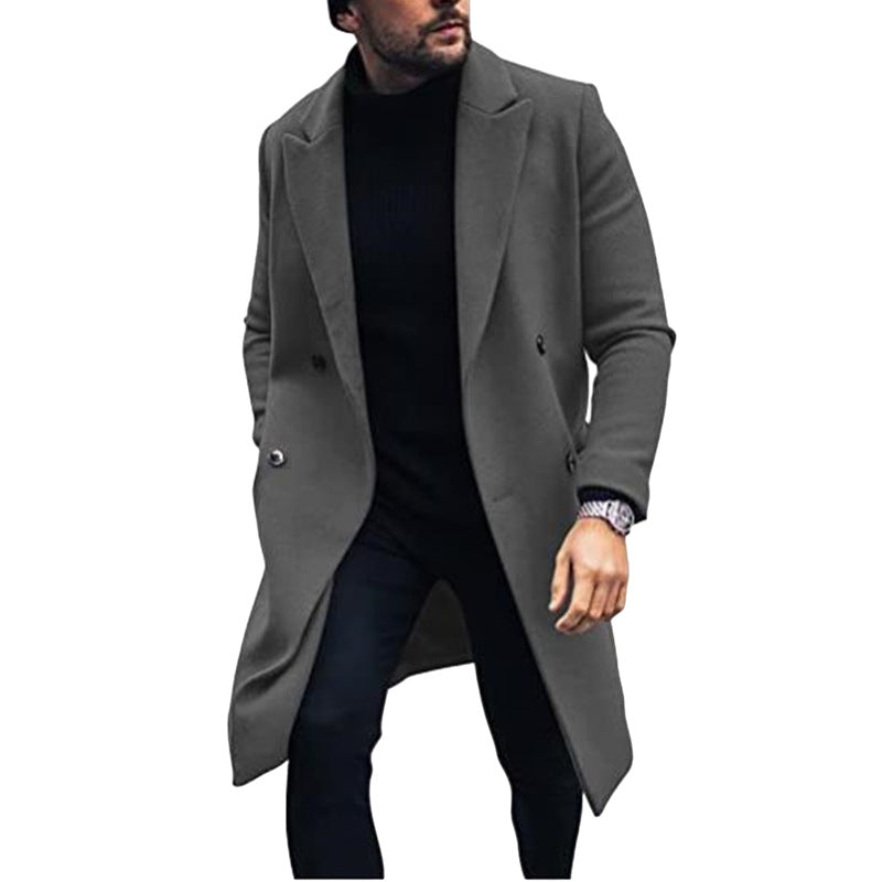 Herren Wollmantel Drune