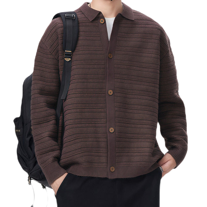 Herren Modische Strickjacke Drune