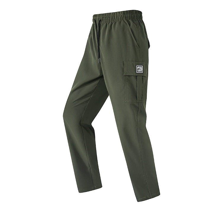 Herren Cargo-Hose mit elastischem Bund und praktischen Taschen Drune