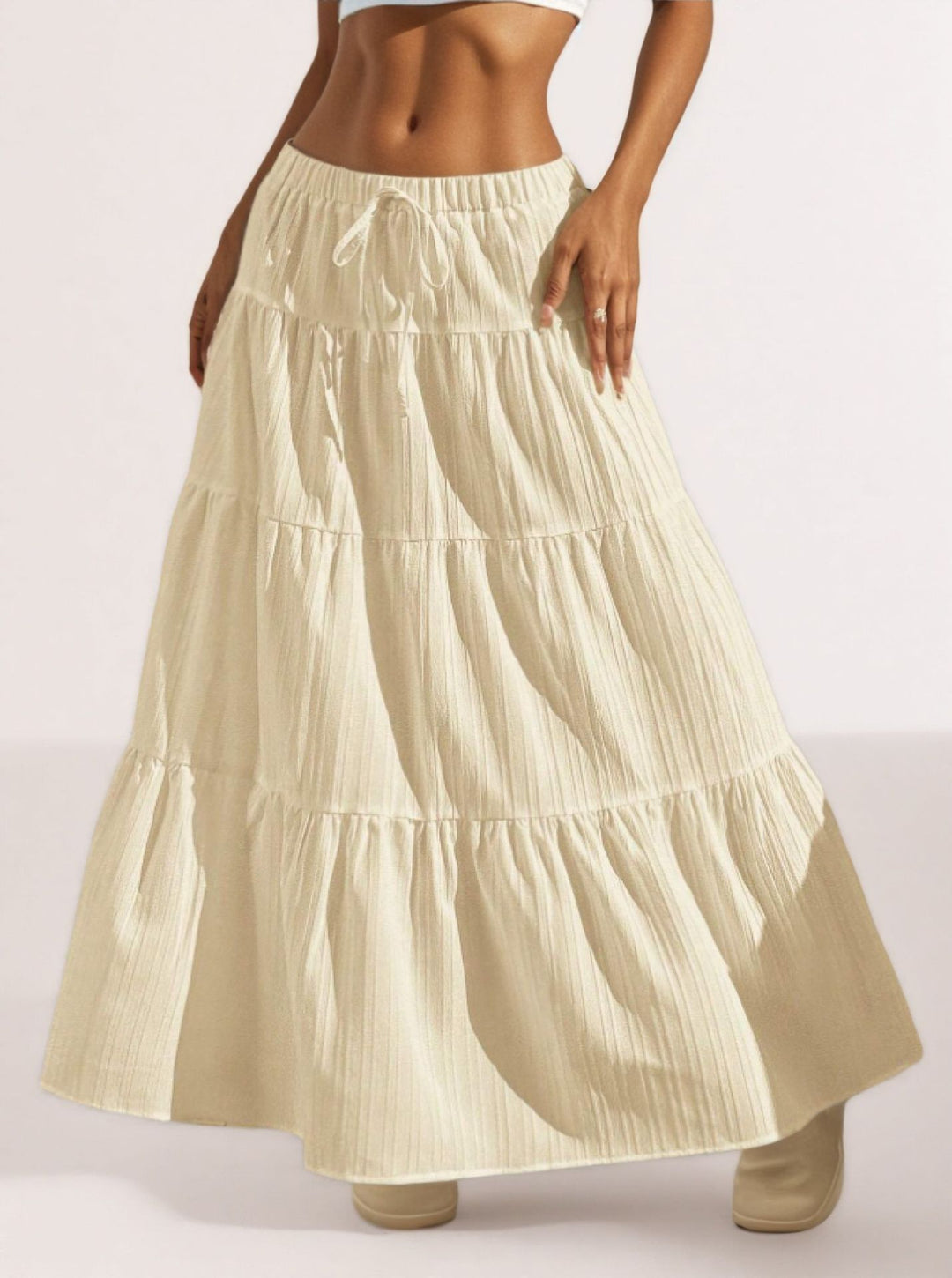 Damen Maxikleid Drune