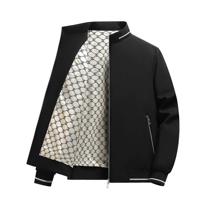 Herren Modische und leichte Übergangsjacke Drune