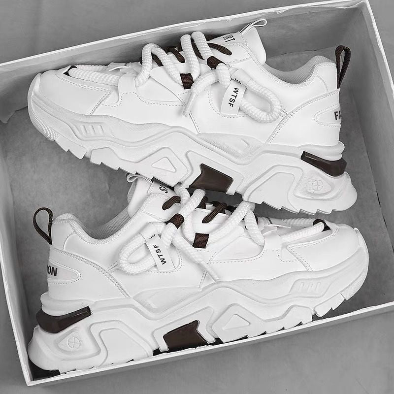 Damen Chunky Sneakers mit innovativem Dämpfungssystem und rutschfester Sohle Drune