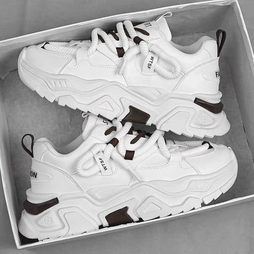 Damen Sportliche Chunky Sneakers mit innovativen Details Drune