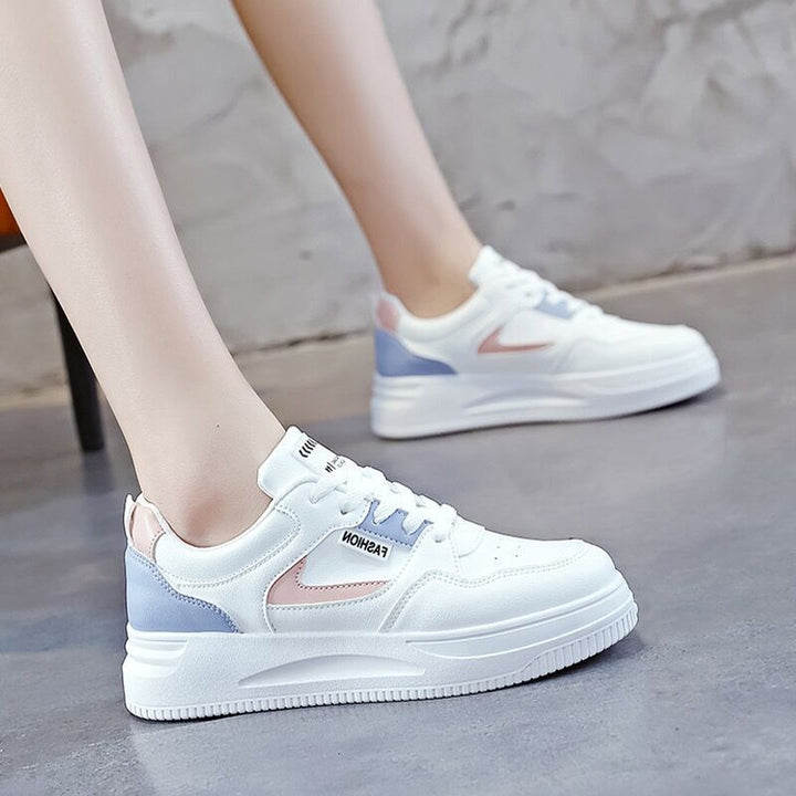Damen moderne Sneaker mit gepolstertem Innenfutter und rutschfester Sohle Drune