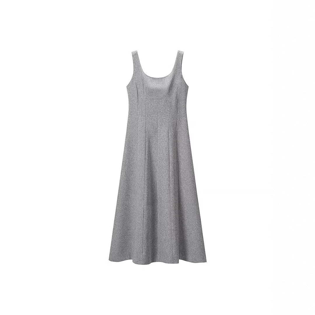 Damen Zweiteiliges Bouclé-Set Taillierter Peplum-Blazer und A-Linien-Midirock Drune