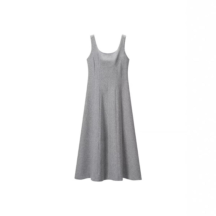 Damen Zweiteiliges Bouclé-Set Taillierter Peplum-Blazer und A-Linien-Midirock Drune