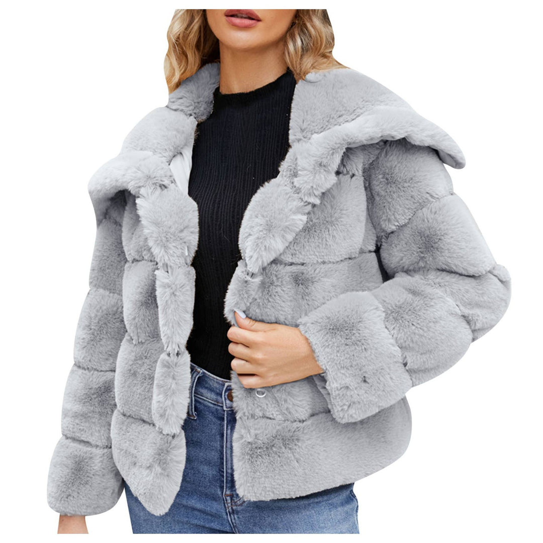 Damen Kapuzenjacke mit gepolstertem Design Drune