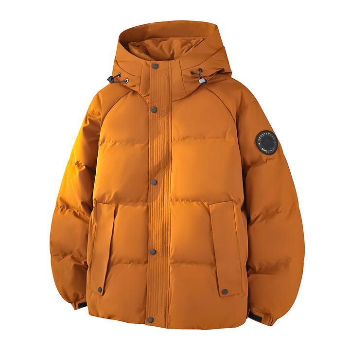 Damen Warm gefütterte Steppjacke mit hohem Kragen Drune