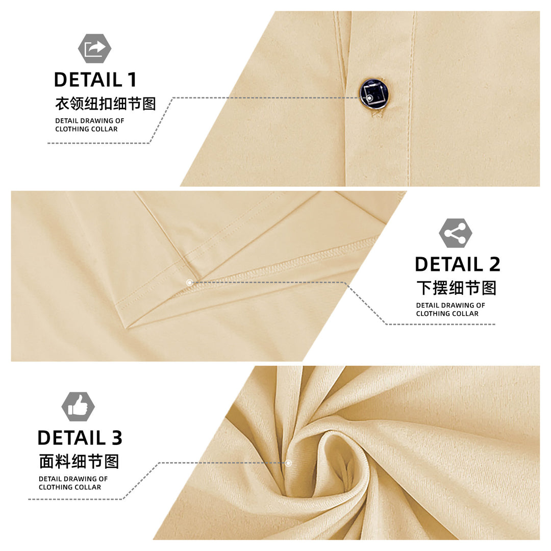 Herren nan Kapuzen-Henley Langarmshirt aus leichtem Stretchjersey mit Kordelzug Drune