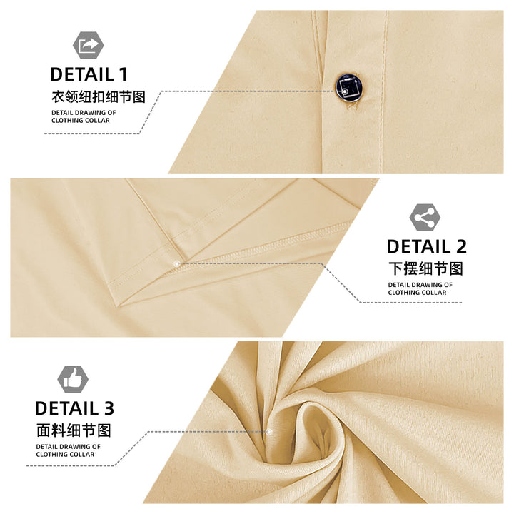 Herren nan Kapuzen-Henley Langarmshirt aus leichtem Stretchjersey mit Kordelzug Drune
