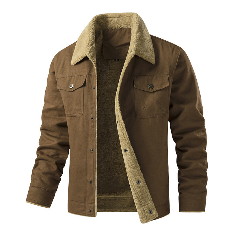 Herren Bequeme und warme Steppjacke Drune