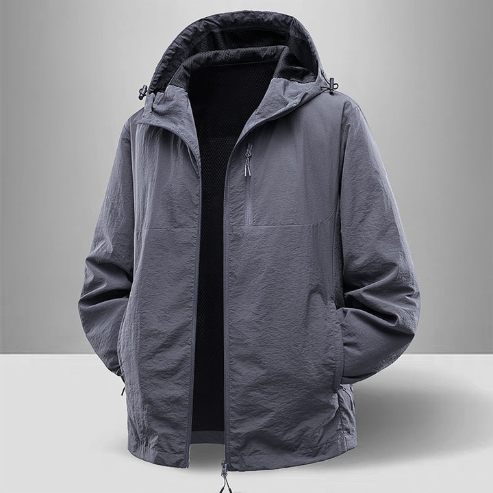 Herren Leichte und atmungsaktive Regenjacke Drune