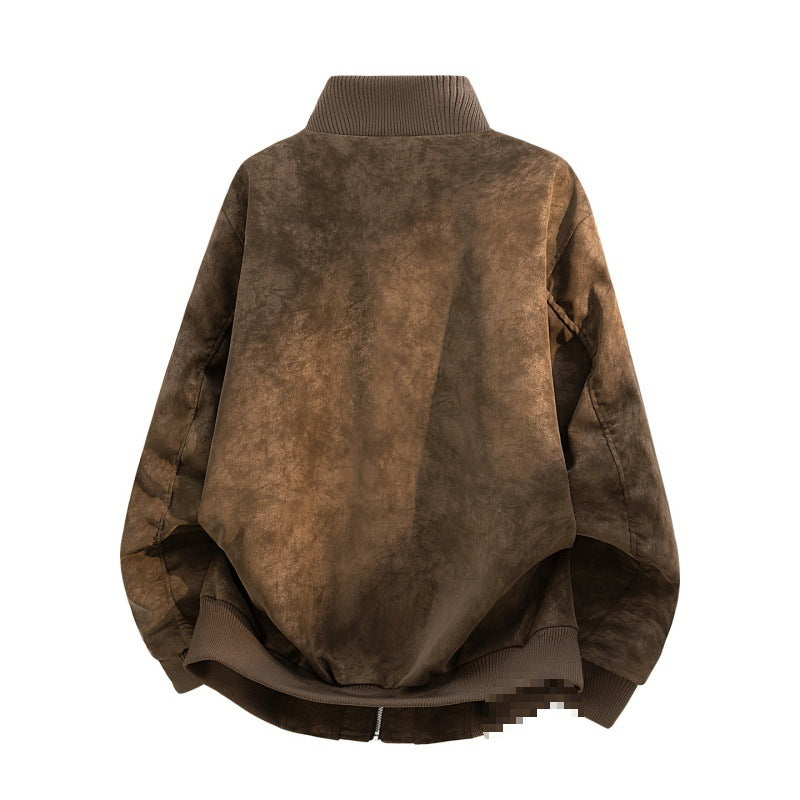 Unisex Oversize-Flight-Bomberjacke mit gesteppter Innenlage, Utility-Ärmeltasche & gerippten Abschlüssen Drune