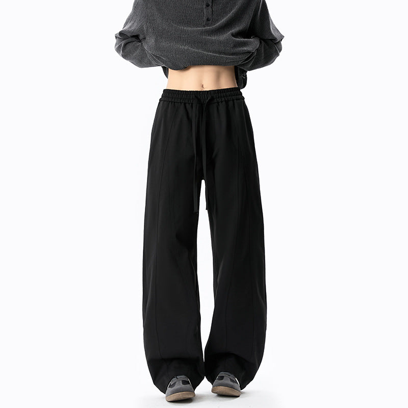 Damen Elegante und weite Stoffhose Drune
