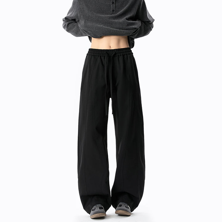 Damen Elegante und weite Stoffhose Drune