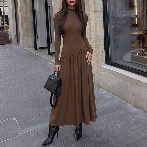 Damen Figurbetontes Maxi‑Kleid Drune