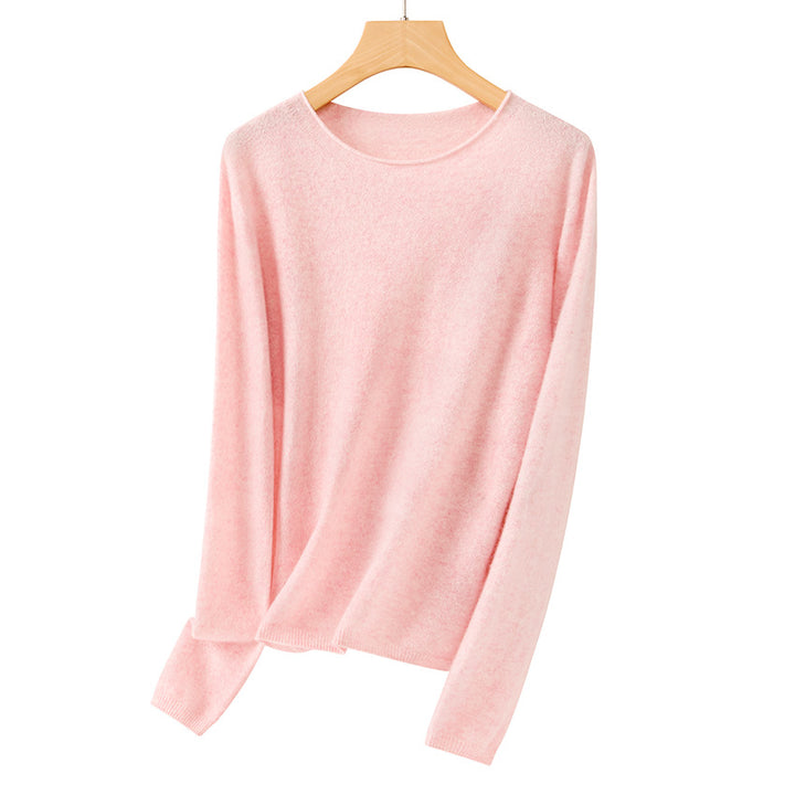 Damen Feiner Rundhalspullover aus Kaschmirmix mit leichtem Oversize-Schnitt Drune