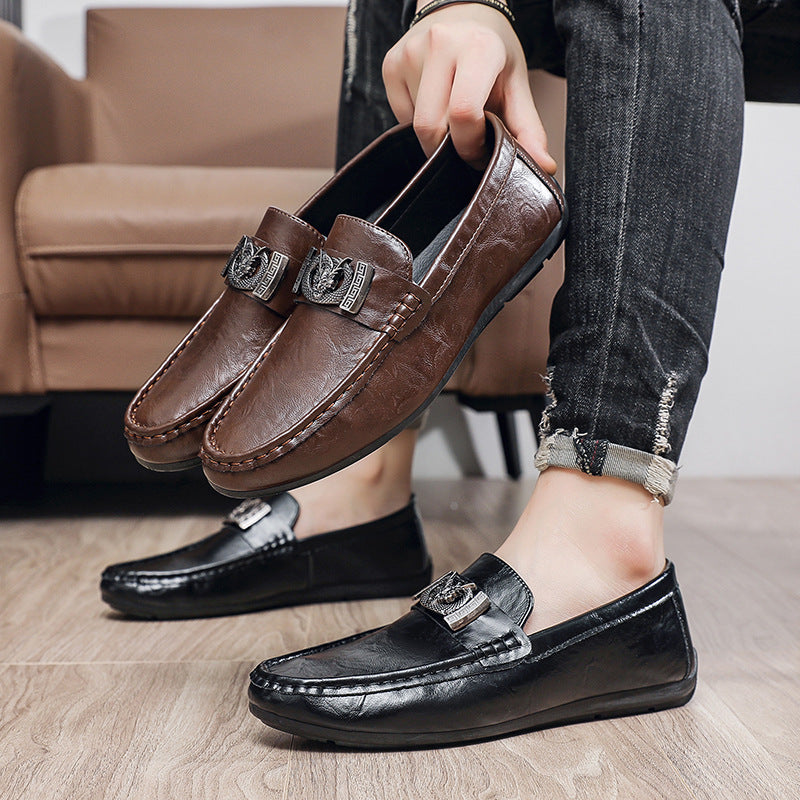 Herren Elegante Mokassins mit Metalldetails Drune