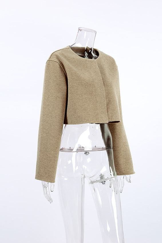 Drune | Relaxed Fit Kurz Wollmantel