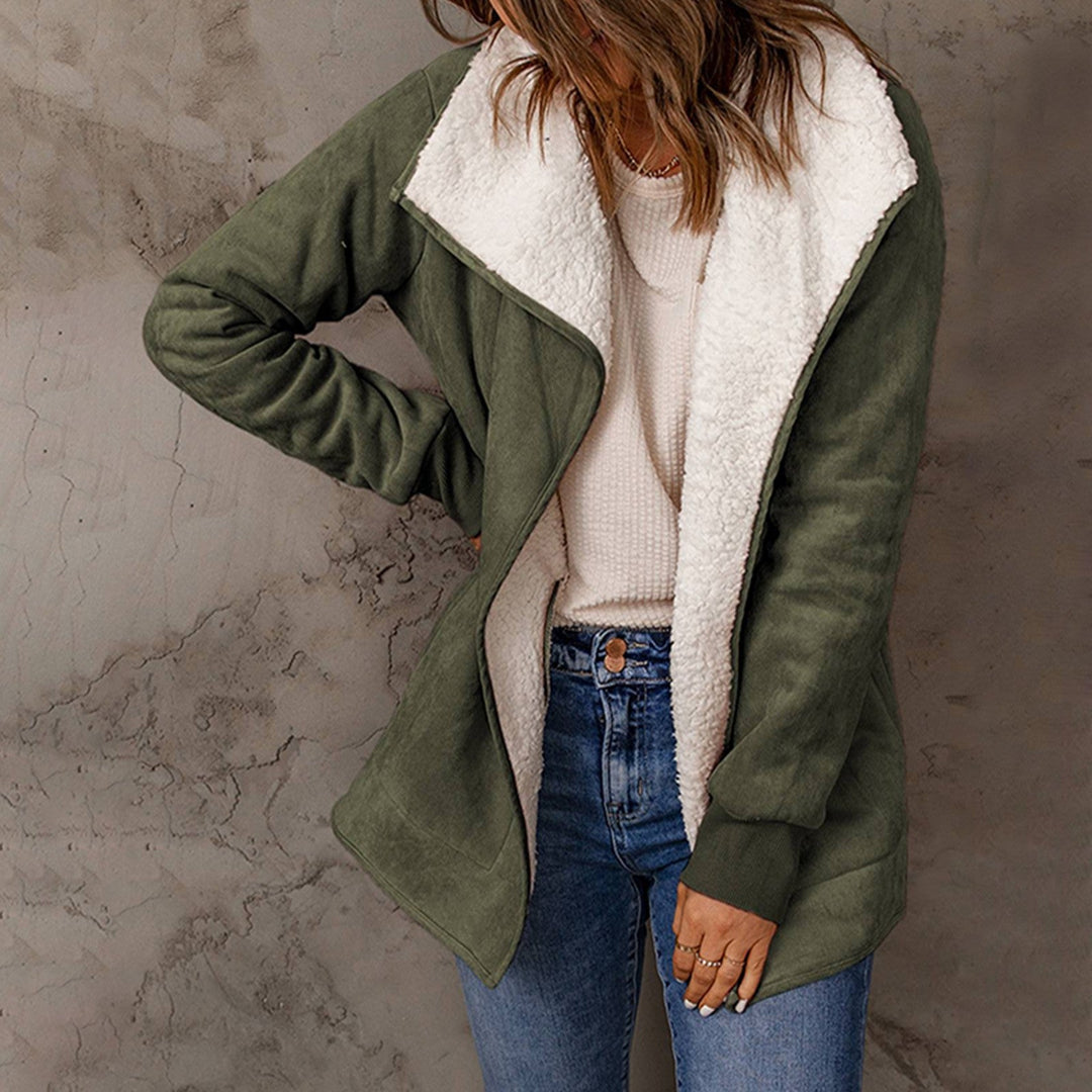 Drune | Revers Wildleder und Schafswolle Thermojacke