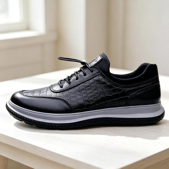 Herren Elegante und stilvolle Leder Sneakers Drune