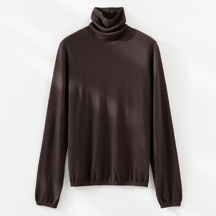 Damen Feiner Rollkragenpullover aus leichtem Feinstrick Drune