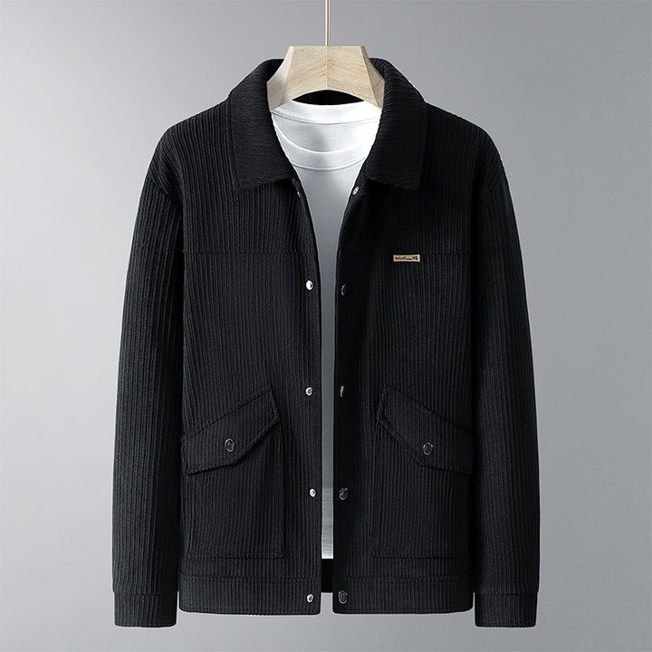 Herren Modische Cordjacke Drune
