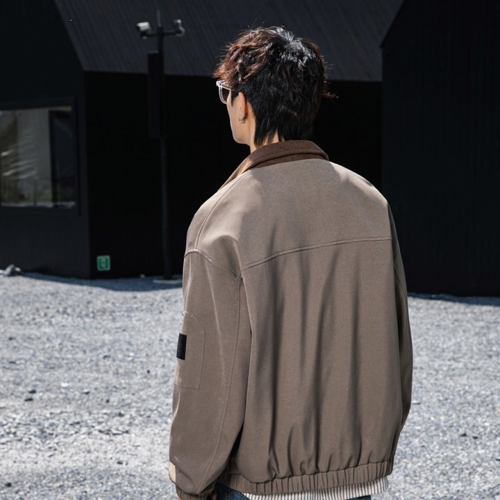 Damen Oversize Utility-Jacke mit Fleece‑Kragen & Multifunktions‑Taschen Drune