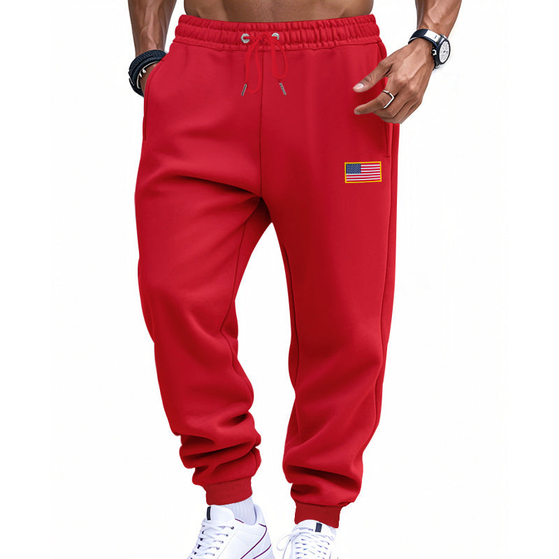 Herren lässige Sweatpants mit praktischen Taschen und elastischem Bund Drune